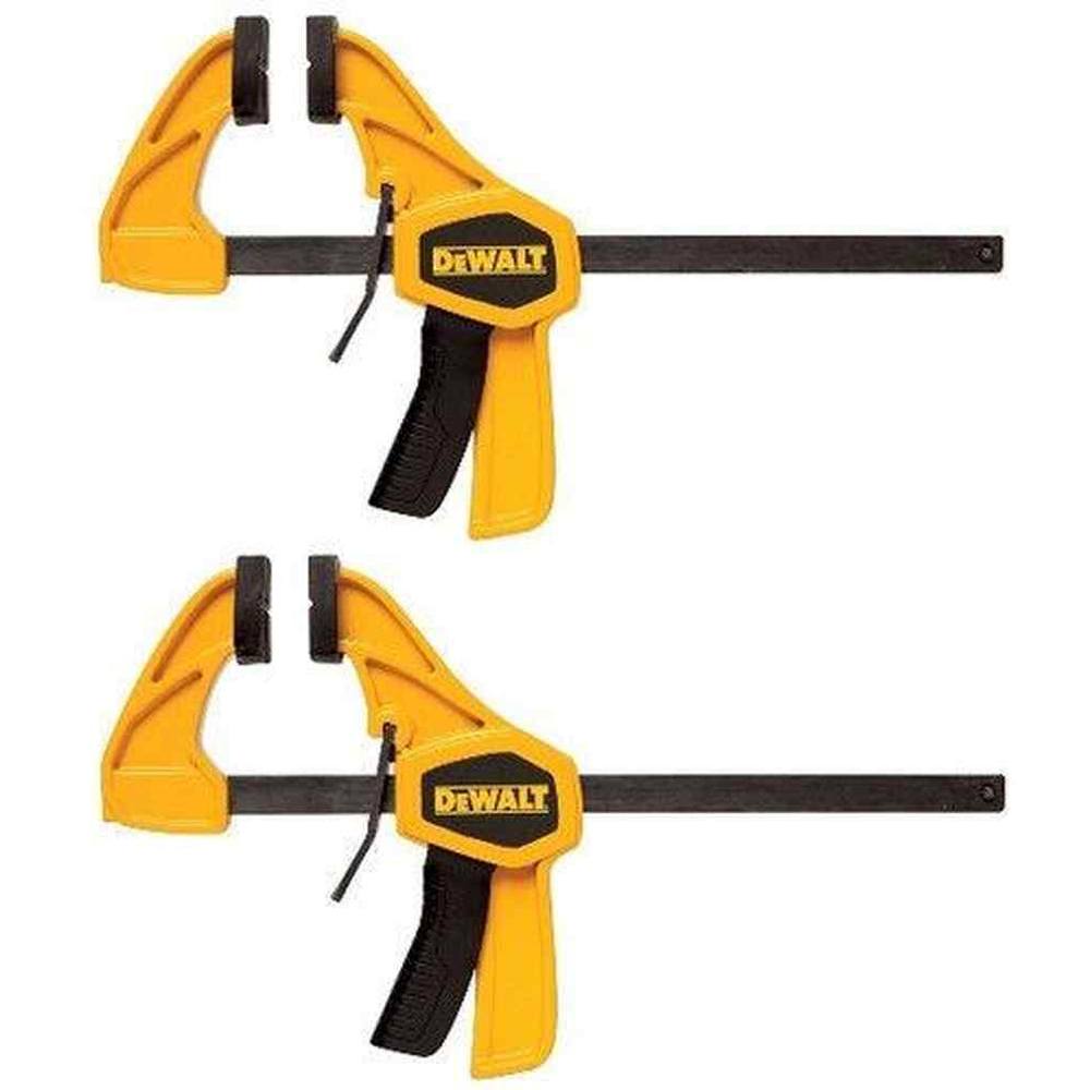6 in. 100 Lbs. Trigger Clamp Set (2 Piece) with 2.43 in Throat Depth