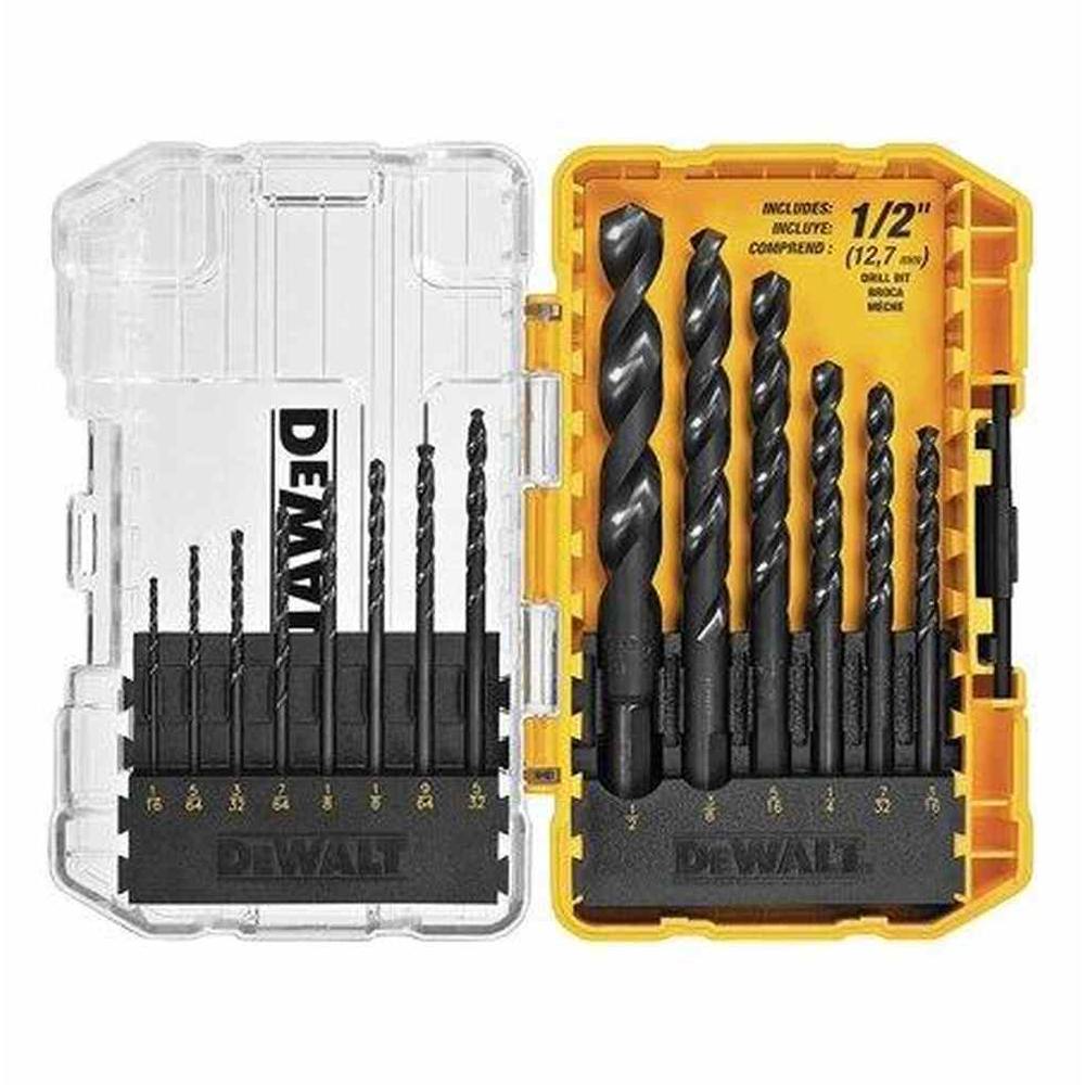 Black and Gold Drill Bit Set (14-Piece)