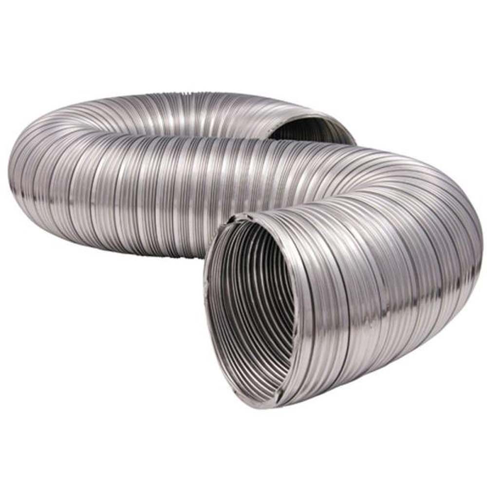 4 in. X 8 Ft. Heavy-Duty Semi-Rigid Aluminum Duct