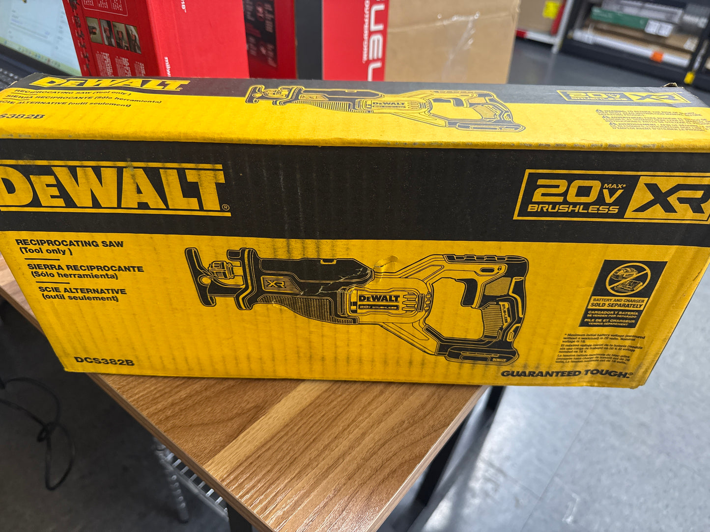 20V MAX XR Cordless Brushless Reciprocating Saw (Tool Only)