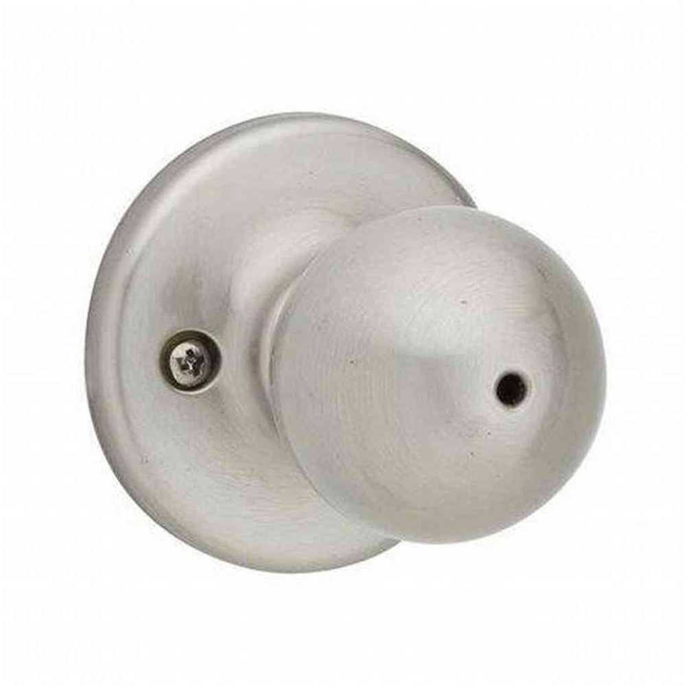 Kwikset Security Series Polo Privacy Door Knobset - Satin Nickel - 300P-15V1