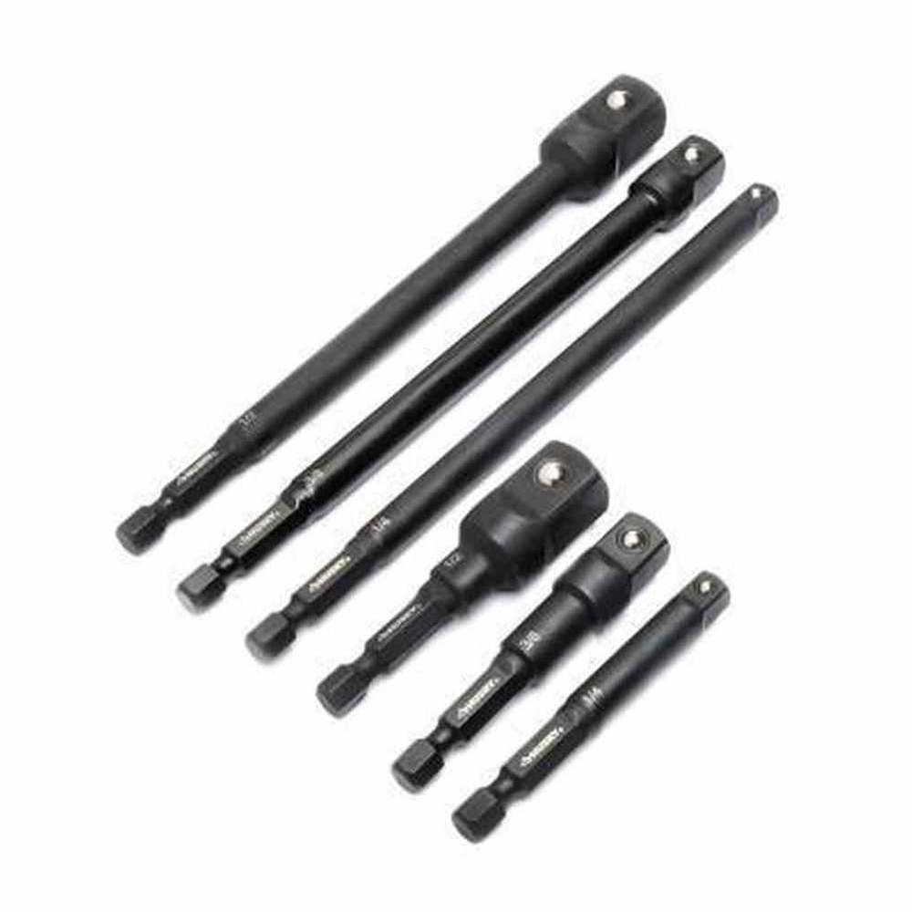 1/4 in. Drive Impact Driver Socket Adapter Set (6-Piece)