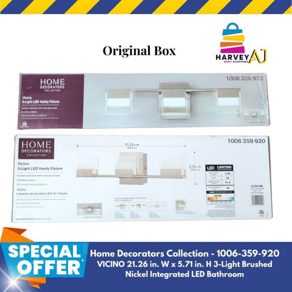 Vicino 3-Light LED Vanity Fixture