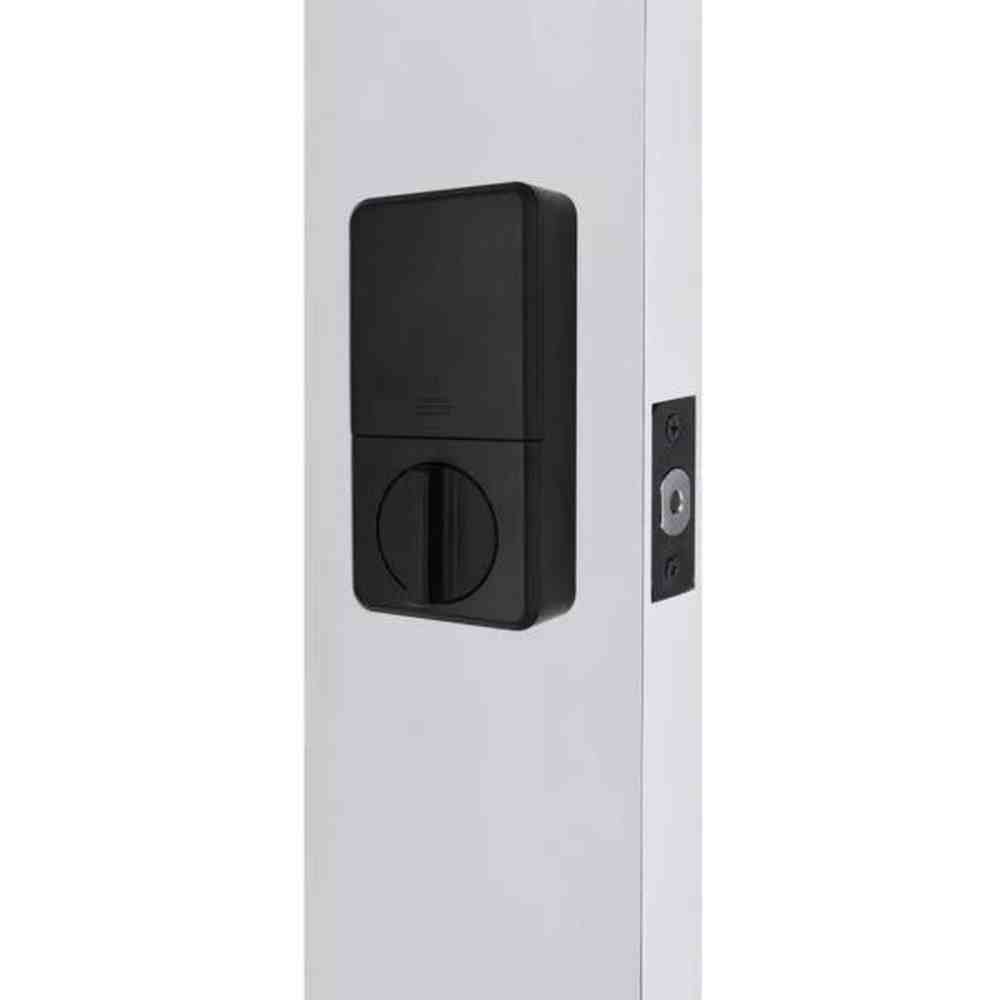 (Sealed) DEFIANT Deadbolt Lock, Electronic & Touchpad - Matte Black