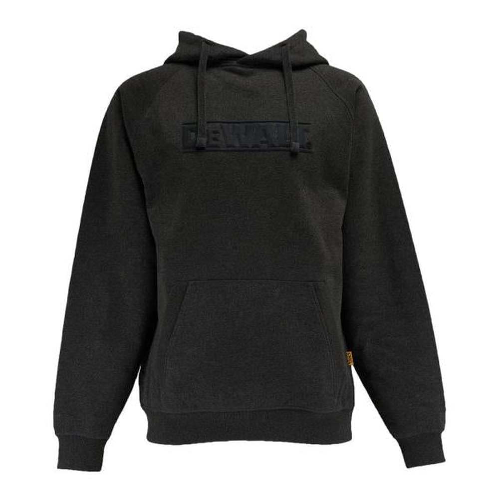 Weatherford Men's XXL Charcoal Cotton/Poly Hoodie Sweatshirt with Front Pocket and Logo