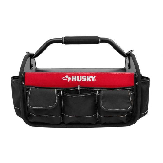 17 in. 18 Pocket Open Top Tool Bag