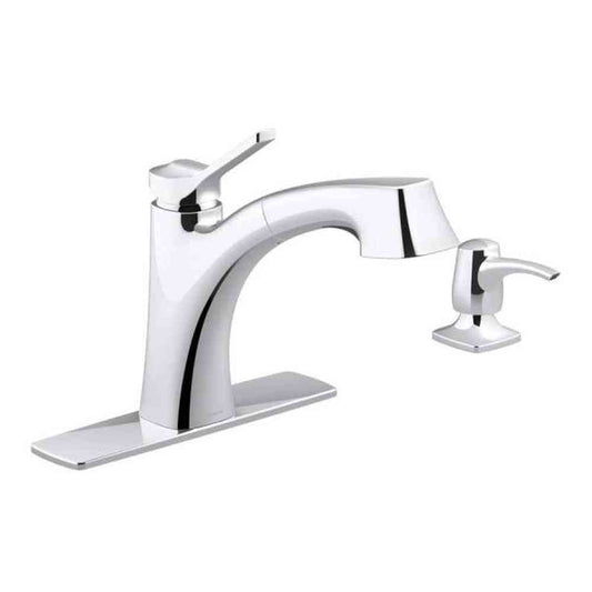 Maxton® Pull-out Kitchen Faucet with Soap/lotion Dispenser