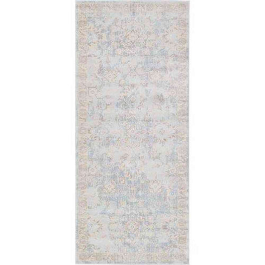 Paris Willow Light Blue 2' 7 X 6' 0 Runner Rug