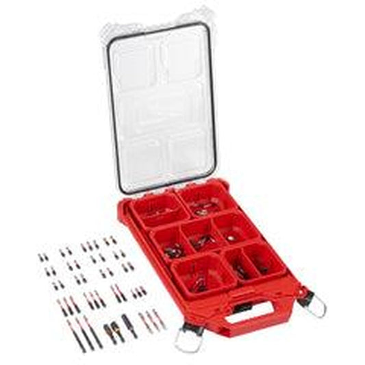 SHOCKWAVE Impact Duty Alloy Steel Driver Bit Set with PACKOUT Case (90-Piece)