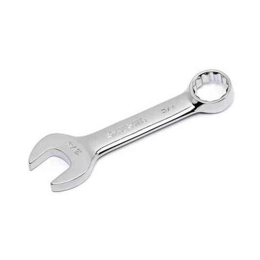 Stubby Ratcheting SAE/MM Combination Wrench Set (10-Piece)