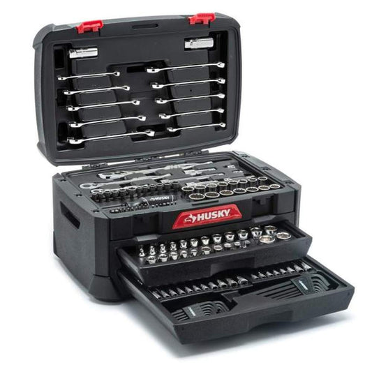 1/4 in., 3/8 in. and 1/2 in. 72-Tooth Ratchet Mechanics Tool Set with Chest (244-Piece)