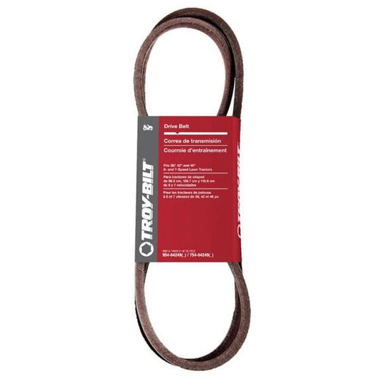 Original Equipment Lower Transmission Belt for Select  Riding Lawn Mowers, OE# 954-04249, 754-04249