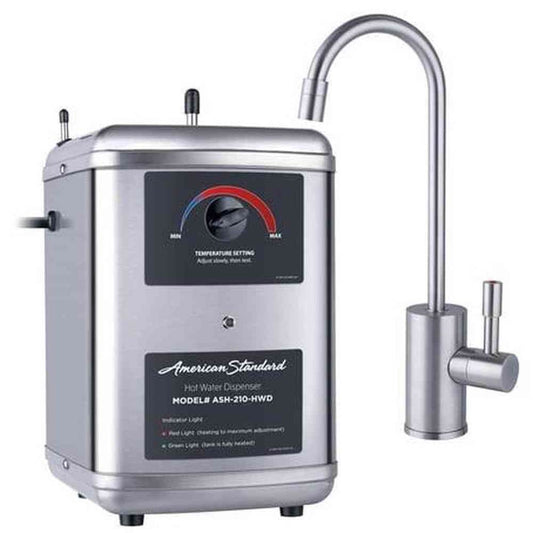 American Standard Hot Water Dispenser System, 1300 Watts, Brushed Nickel or Chrome Faucet