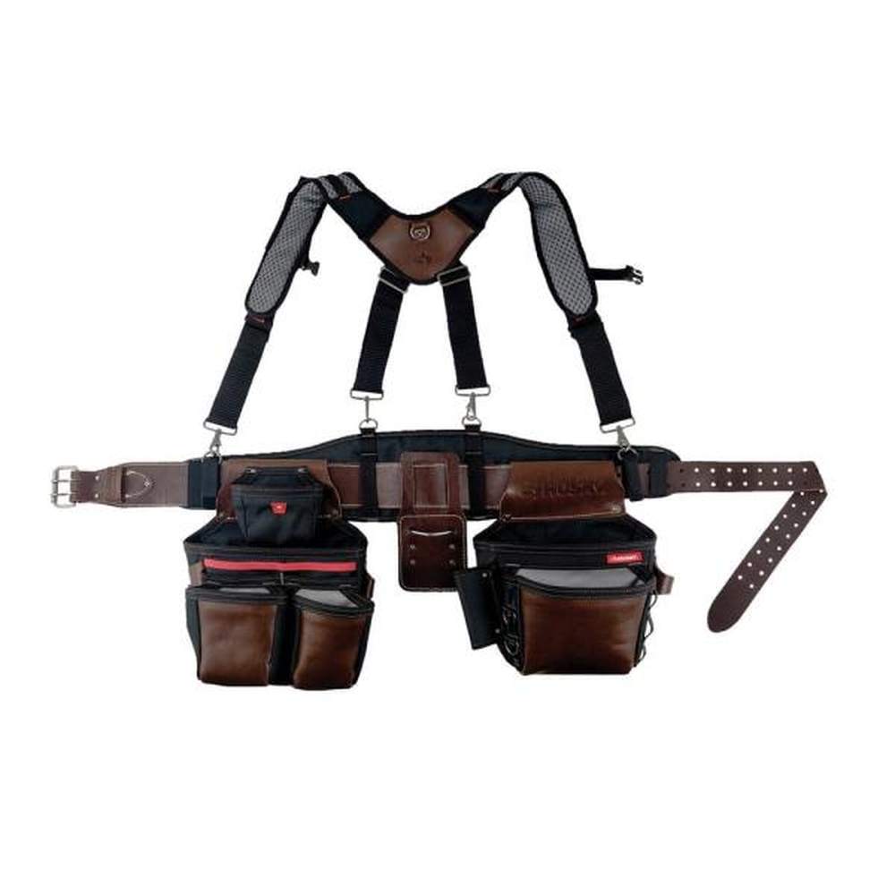 Pro Level Work Tool Belt with Suspenders