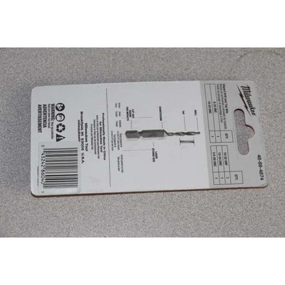 Milwaukee 48-89-4874 5pcs Drill and Tap Set NEW
