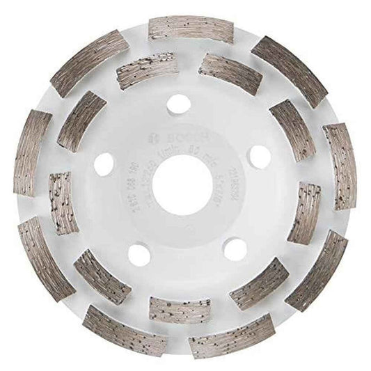 Bosch 5 in Double Row Segmented Diamond Cup Wheel for Concrete - DC518