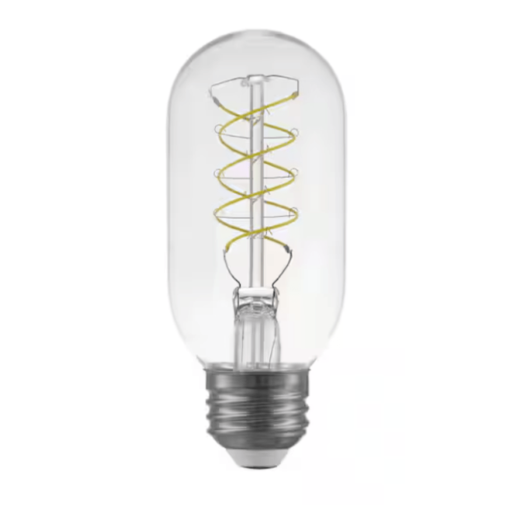 EcoSmart (Brand Rating: 4.8/5) 40-Watt Equivalent T14 Dimmable Fine Bendy Filament LED Vintage Edison Light Bulb Warm White (1-Pack)