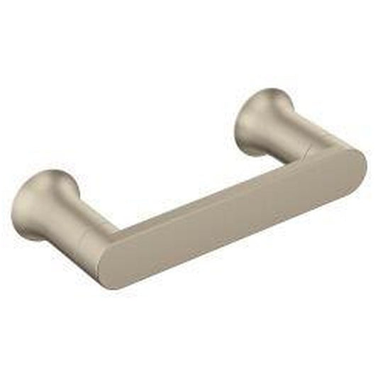 Genta LX Pivoting Toilet Paper Holder in Brushed Nickel