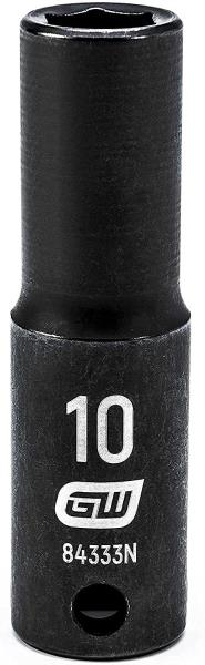 GEARWRENCH 44 Pc. 3/8" Drive 6 Point Standard & Deep Impact SAE/Metric Socket Set - 84916N