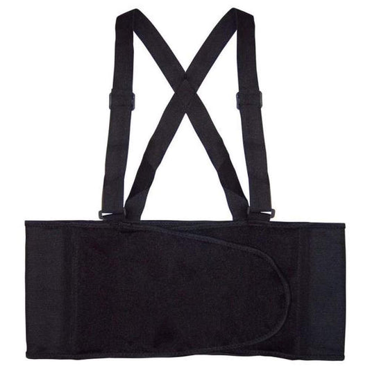 Black Work Back Brace Support Belt Extra Large