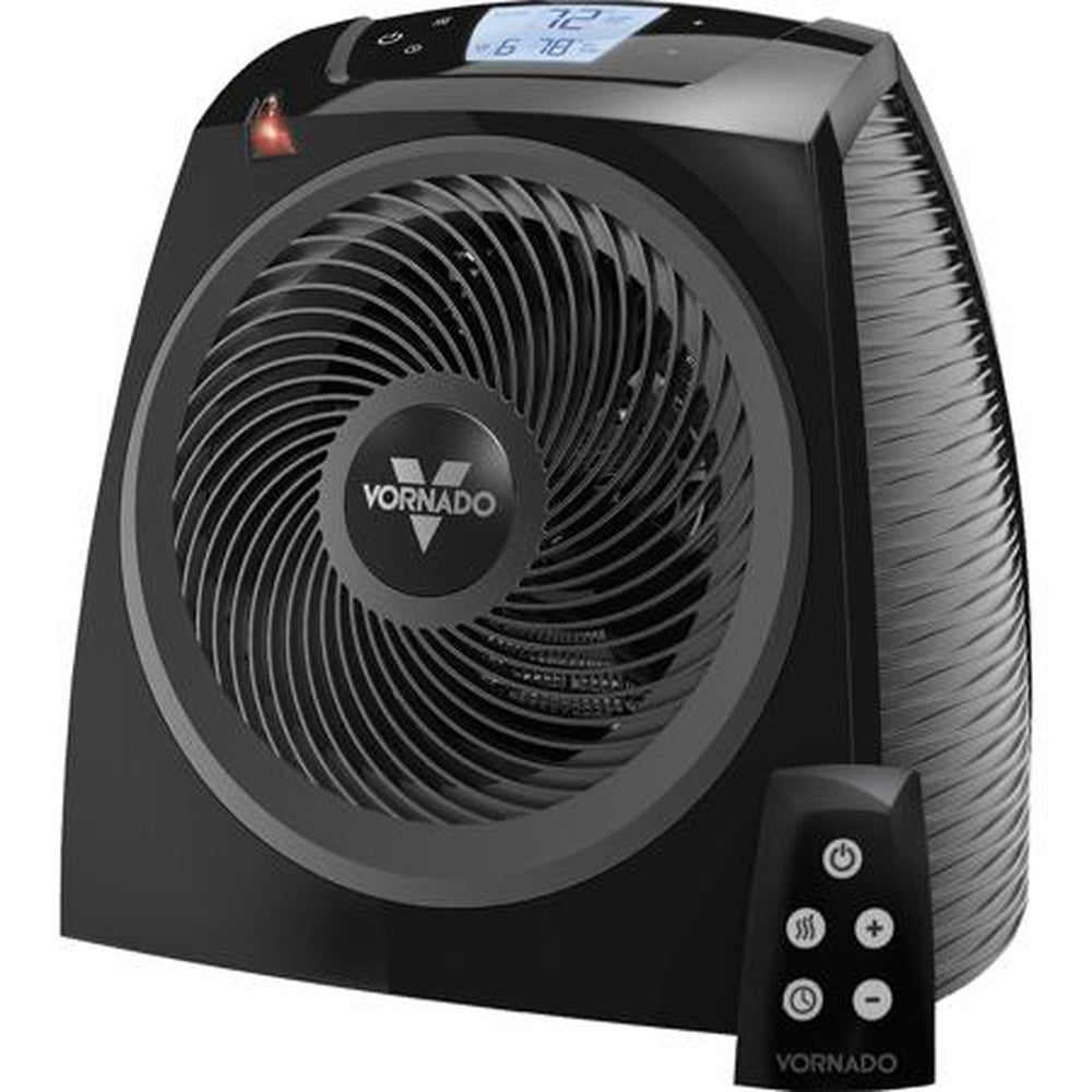 Vornado TAVH10BLK Electric Space Heater with Adjustable Thermostat