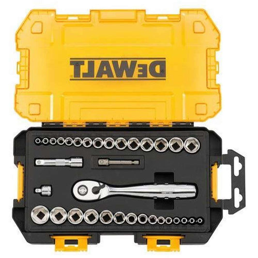 DEWALT 34 Piece 1/4 in. & 3/8 in. Drive Socket Set - DWMT73804