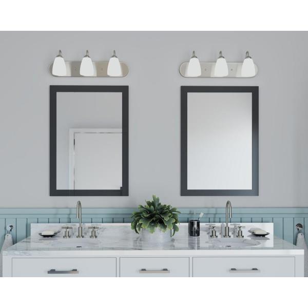 Progress Lighting P2708-09 Gather Bath & Vanity, Brushed Nickel