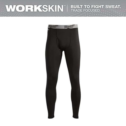 Milwaukee Men S Medium Black WORKSKIN Base Layer Pants