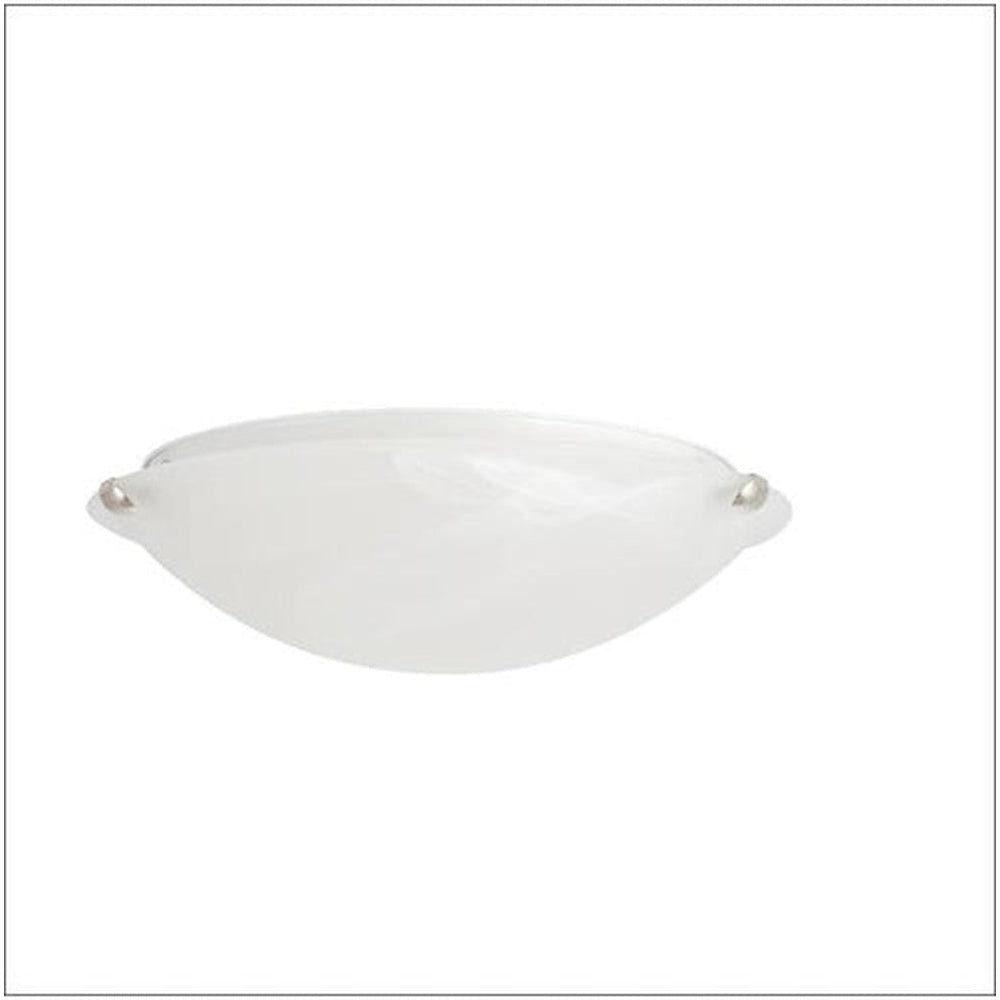 Chalene 15 in. 1-Light Pewter Clip Integrated LED Flush Mount