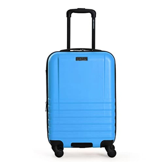 The ORIGINAL Ben Sherman Hereford Carry on Hardside Spinner Luggage, Brilliant Blue