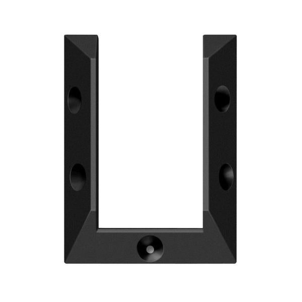 Black Rail Connector Bracket (4-Pack)