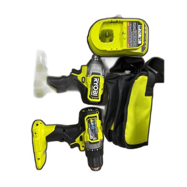 RYOBI ONE+ HP 18V Brushless 2-Tool Combo Kit - Impact Driver, Drill/Driver, High Performance, 2Ah Batteries, 3-Year Warranty