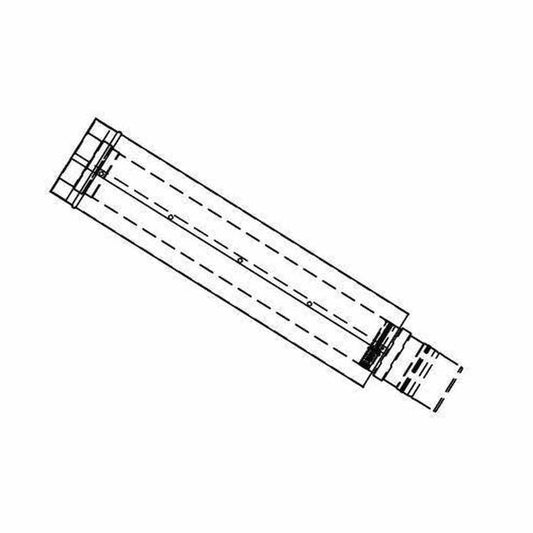 Adjustable Vent Length 3 X 5 in. Stainless Steel Concentric Vent for Indoor Tankless Gas Water Heaters