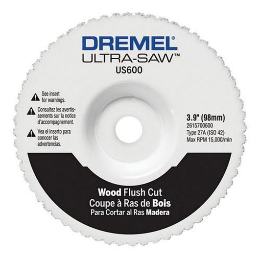 Dremel US600-01 4-inch Ultra-Saw Wood Flush Cut Wheel