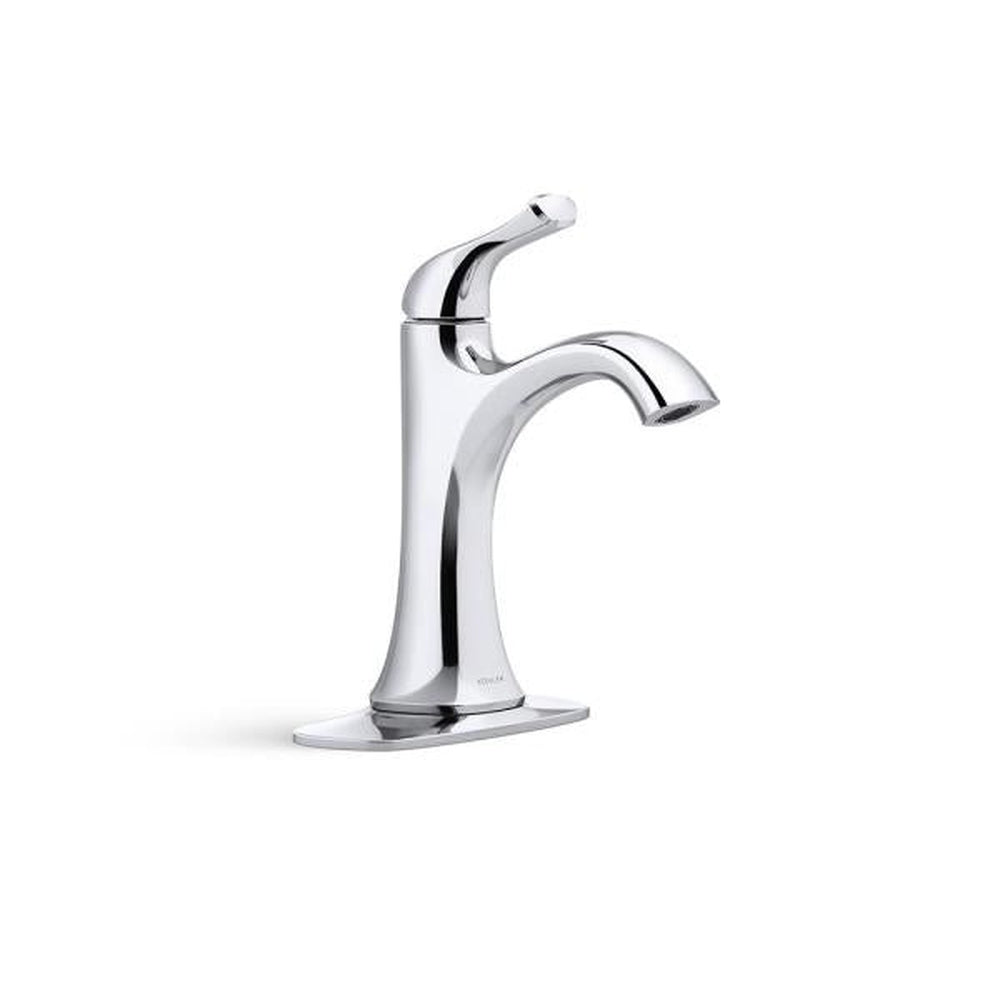 Sundae Single Handle Single Hole Bathroom Faucet in Polished Chrome