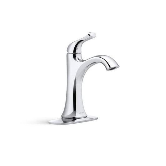 Sundae Single Handle Single Hole Bathroom Faucet in Polished Chrome