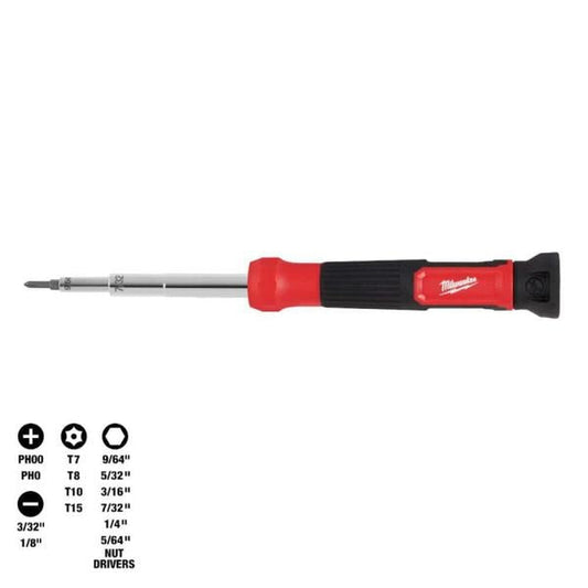 14 in. 1-Precision Multi-Bit Screwdriver