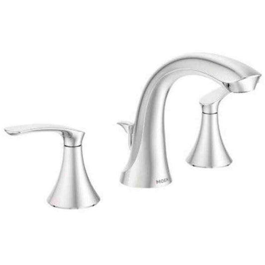 Darcy 8 in. Widespread 2-Handle High-Arc Bathroom Faucet in Spot Resist Brushed Nickel