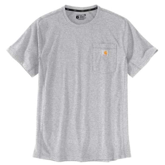 Carhartt Men's Force Relaxed Fit Midweight Short Sleeve Crew Neck Pocket T Shirt SKU - 207443