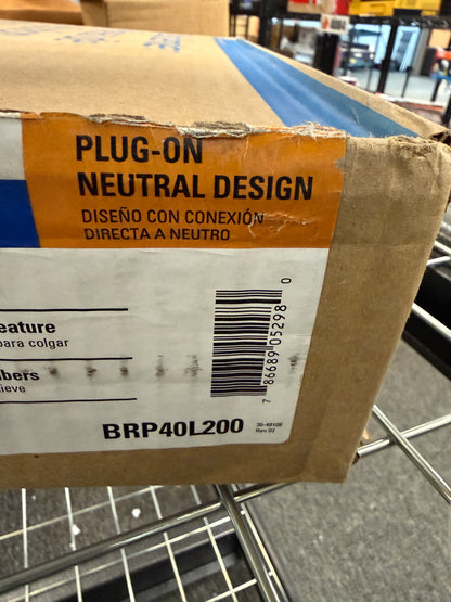 Eaton Cutler-Hammer 200 Amps 240 V 40 Space 80 Circuits Combination Mount Main Lug Load Center