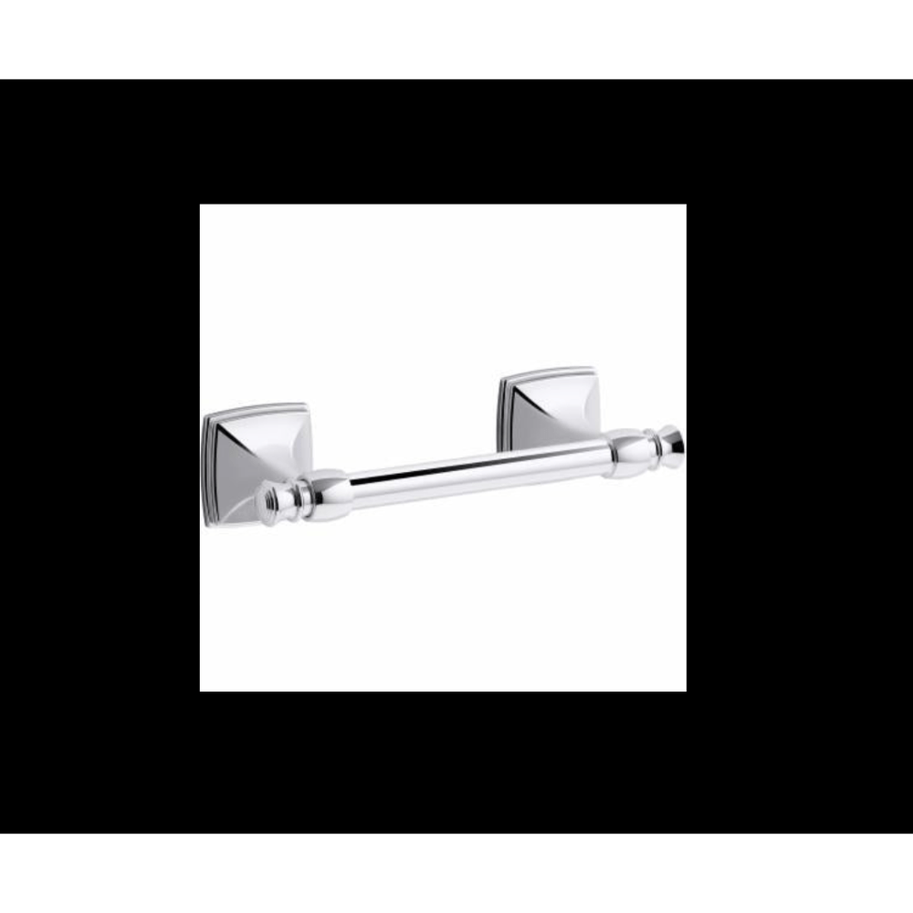 Grand Single Toilet Paper Holder in Polished Chrome