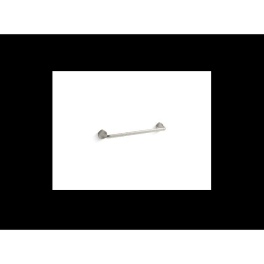 Sundae 18 in. Single Wall Mounted Towel Bar in Vibrant Brushed Nickel