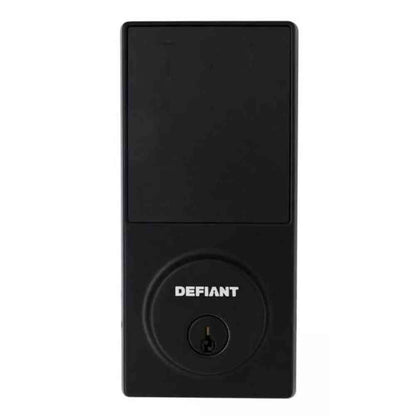 (Sealed) DEFIANT Deadbolt Lock, Electronic & Touchpad - Matte Black