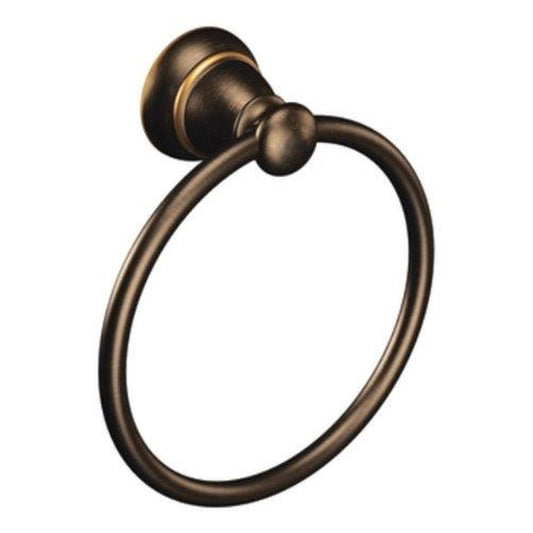 Banbury Towel Ring in Mediterranean Bronze