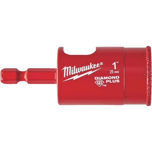 Milwaukee Electric or Electrical Tool 49-56-0517 Diamond Plus Hole Saw, 1-in.
