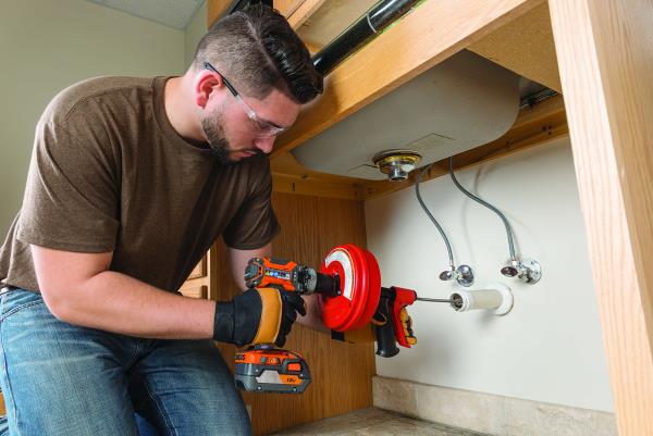 Ridgid 57043 POWER SPIN+ Power Spinner Drain Cleaner