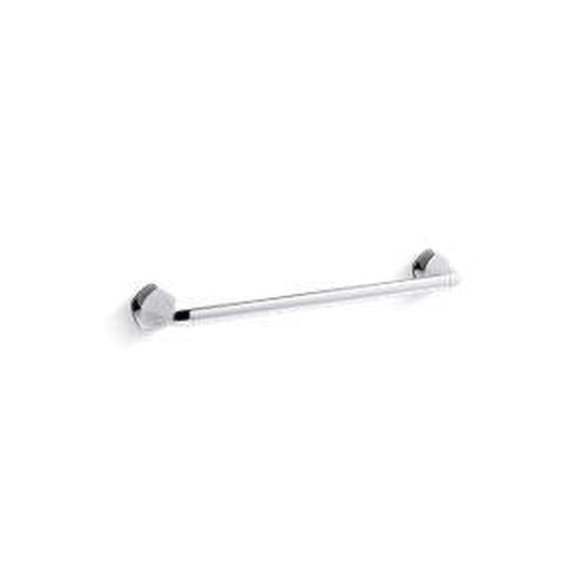 Sundae 18 in. Wall Mounted Towel Bar in Polished Chrome