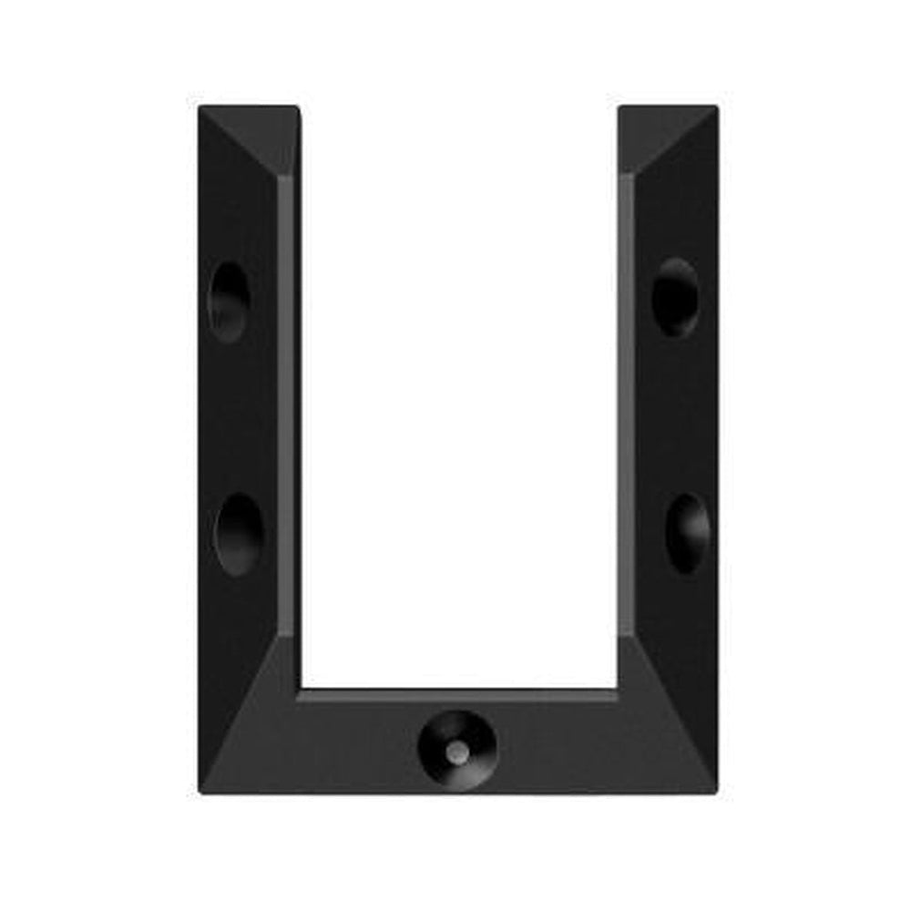 Black Rail Connector Bracket (4-Pack)