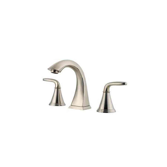 Pasadena 8 in. Widespread 2-Handle Bathroom Faucet in Brushed Nickel