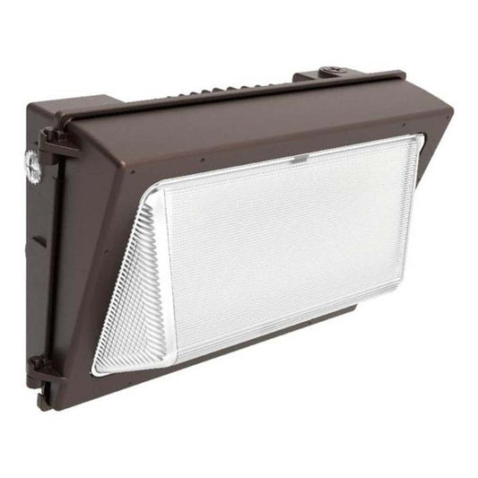 250-Watt Equivalent, Integrated LED, Bronze, Dusk to Dawn Wall Pack Light, 3000K-5000K